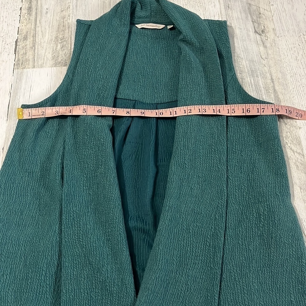 Soft Surroundings Vest/Cardigan PXS - Picture 3 of 7